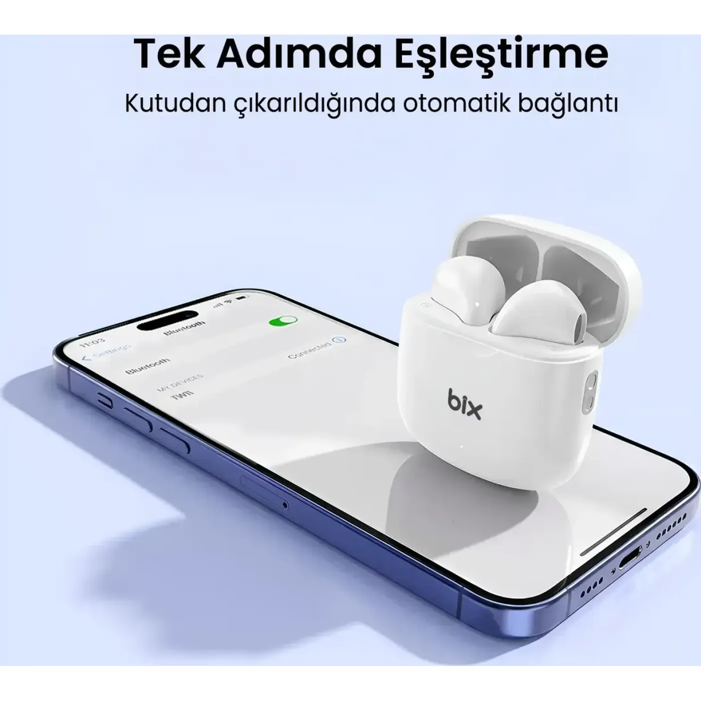 TW11 Soundcraft Bluetooth 5.4 Çift Kulak İçi Kulaklık — görsel 6