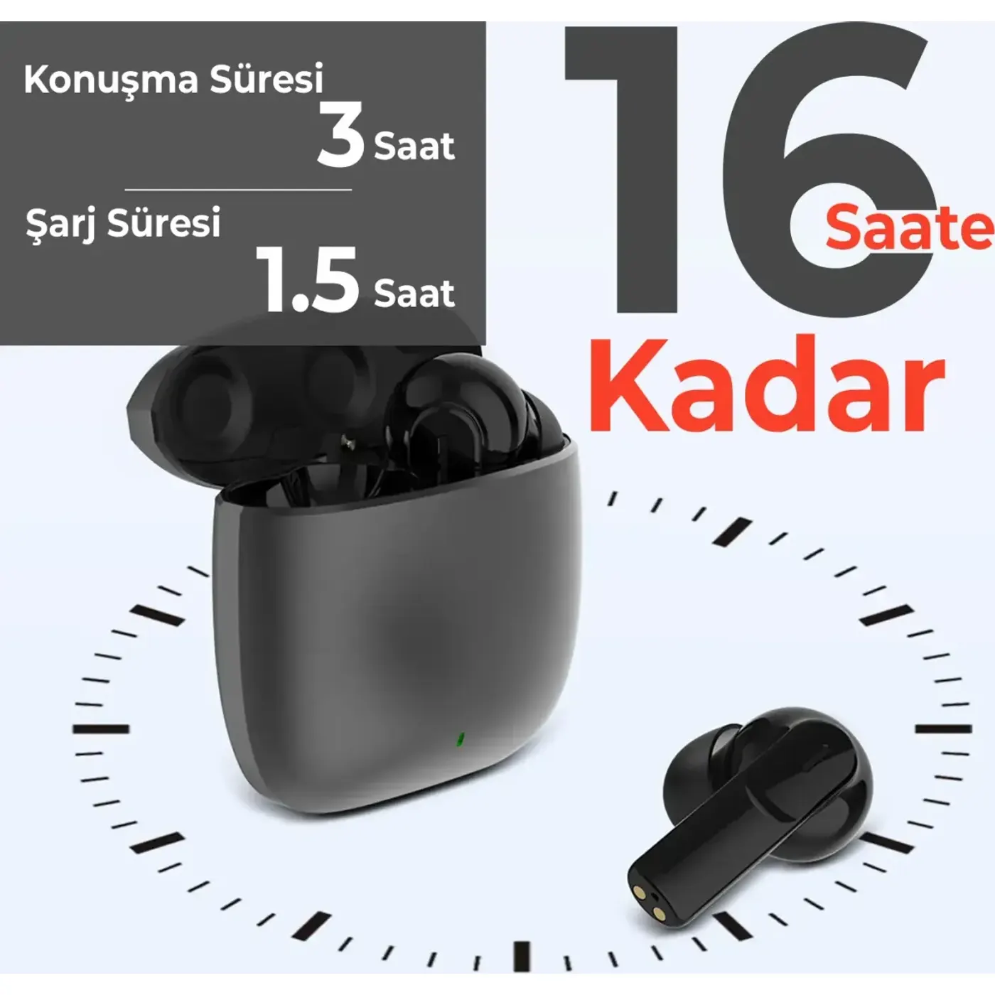 Soundcraft TW4 Bluetooth 5.4 Metalik Kasalı IPX4 Su — görsel 5