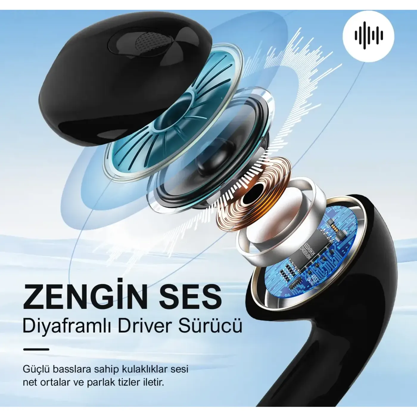 TW5 Soundcraft Bluetooth 5.3 Çift Kulak içi Kulaklık — görsel 6