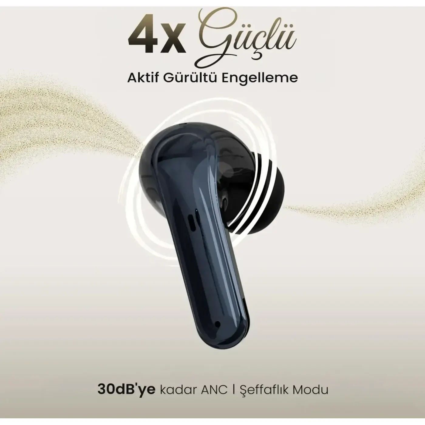 TWX Soundcraft ANC ENC Gürültü Kulak içi Kulaklık — görsel 3