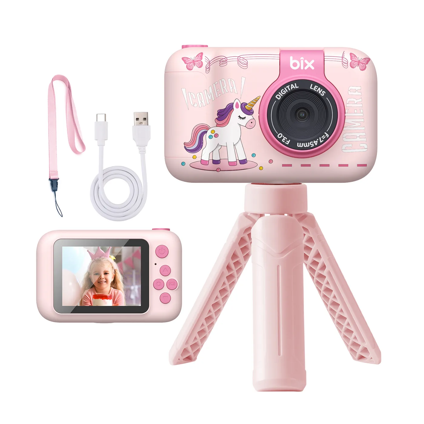 Bix Kids X101 Full HD 1080P 2.4” Ekranlı Kamerası — görsel 2