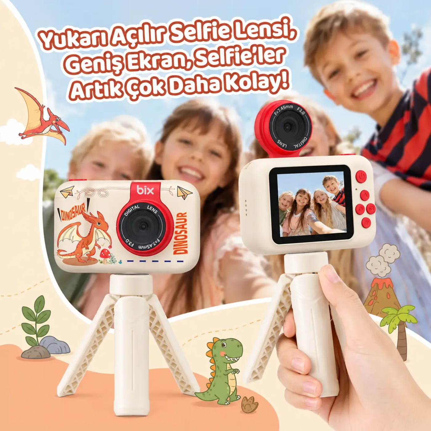 Bix Kids X101 Full HD 1080P 2.4” Ekranlı Kamerası — görsel 4