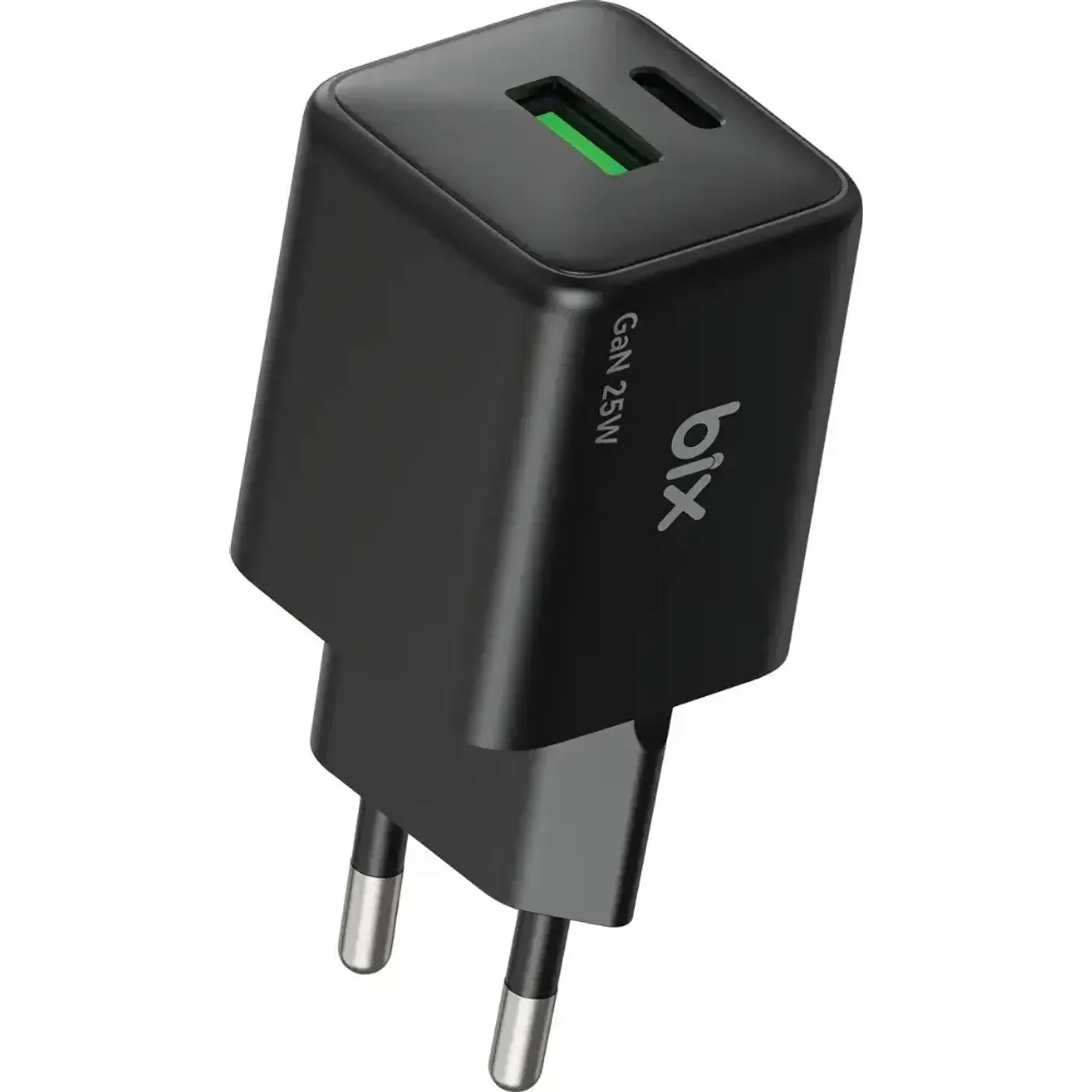 ZH-2U41T GaN 25W Çift Portlu USB-A QC ve Type-C PD 3.0